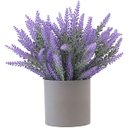 Ver imagem 6 de Kit 10 Galhos Buque Folhagem Planta Lavanda Artificial