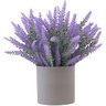 Kit 10 Galhos Buque Folhagem Planta Lavanda Artificial - 6