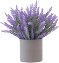 Ver imagem 6 de Kit 10 Galhos Buque Folhagem Planta Lavanda Artificial
