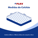 Ver imagem 4 de Cama Box + Colchão Solteiro Flex Hope Cis