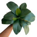 Ver imagem 4 de 4 Plantas Artificiais Folha de Orquidea Parece com a Natural