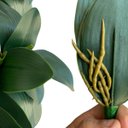 Ver imagem 6 de 4 Plantas Artificiais Folha de Orquidea Parece com a Natural