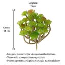 Ver imagem 3 de Kit 4 Peças de Suculentas Artificiais para Decoração em Silicone