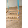 Cadeirinha de Balanço Infantil Madeira Corda em Nylon 6 Mts - 2