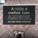 Ver imagem 4 de Tapete Capacho Estampado - 40cm X 60cm:a Vida É Melhor com Amigos