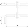 Chave Hexagonal Longa 3mm para Trabalho em Altura Tramontina PRO - 2