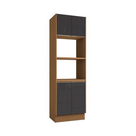 Armário de Cozinha Torre Quente Microondas de 4 Portas 70cm T630 Vibra Kappesberg