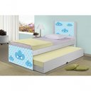 Ver imagem 1 de Bicama Juvenil Adesivada Nuvem Menino