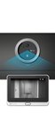 Ver imagem 7 de Camera Campainha peephone sem fio CS-DP2C A0-6E2WPFBS EZVIZ