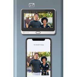 Camera Campainha peephone sem fio CS-DP2C A0-6E2WPFBS EZVIZ - 8