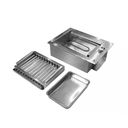 Ver imagem 4 de Churrasqueira Elétrica De Embutir em Bancada - 3300w - Inox 304 - Mod FIT 49X36cm - 220v
