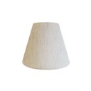 Ver imagem 2 de Arandela Retro Cone Vivare Md-2001 Cúpula Tecido 25/26x13cm - Linho Bege - 110V/220V (Bivolt)