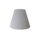 Ver imagem 2 de Arandela Retro Cone Vivare Md-2001 Cúpula Tecido 25/26x13cm - Rustico Cinza - 110V/220V (Bivolt)