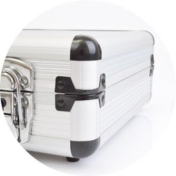 Maleta Organizadora de Ferramentas em Alumínio Grande - Fertak - 5