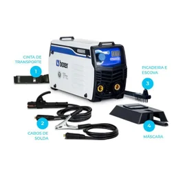 Máquina Inversora De Solda 140 Amperes 220 volts Touch145 Boxer - 2