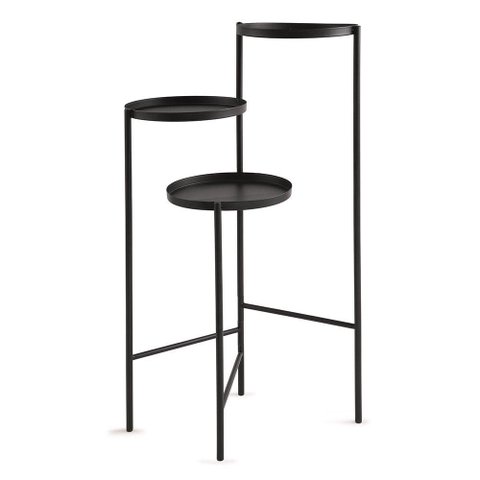 Mesa de Apoio Preto 76x52cm