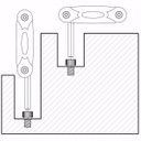 Ver imagem 3 de Jogo de Chaves Allen com Armação 7 Peças Tramontina