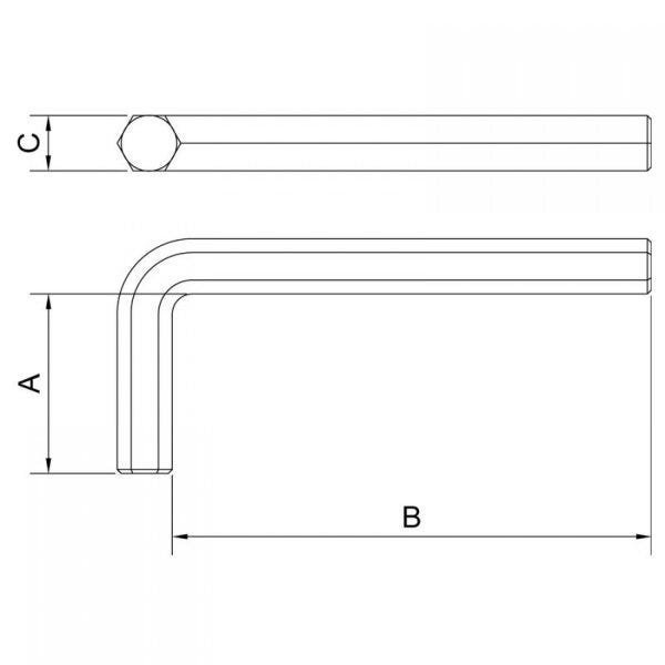 Chave Hexagonal 1/2" Tramontina - 2