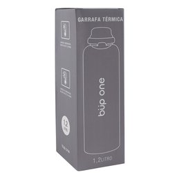 Garrafa Térmica 1,2l Easy Open Grafite Büp One - 2