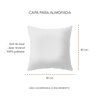 Capa Almofada Preta Amor Gera Amor 40cm Facil Lavar 1un - 3
