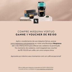 Máquina para Café Vertuo Pop 127v Nespresso Preta - 6