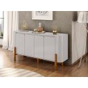 Ver imagem 1 de Aparador Buffet Imbassaí Off White – Bechara Móveis