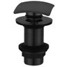 Válvula Click Para Lavatório Preto Fosco 7/8 Tampa Quadrada WJ-X1014-H - 1