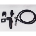 Ver imagem 3 de Ducha Higiênica Quadrada com Registro Black – V-1072-h
