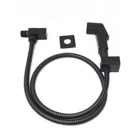 Ducha Higiênica Quadrada com Registro Black – V-1072-h