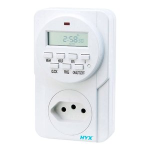Timer Digital Hyx Tmd-101 É Ideal para Ligar e Desligar Aparelhos Elétricos ou Eletrônicos