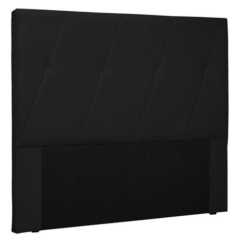 Cabeceira Solteiro 0,90m Aquilla Corano - Pallazio - Preto