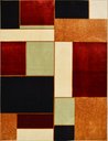 Ver imagem 2 de Tapete Rayza Marbella Moderno Retângulos 1.98m X 3.00m