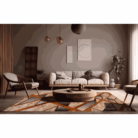 Tapete Rayza Marbella Champagne Mancy 2.50m X 3.50m