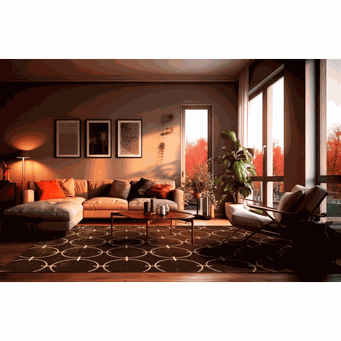 Tapete Rayza Marbella Champagne Epernay 1.98m X 3.00m