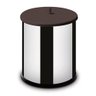 Lixeira de Inox com Tampa Preta 3 - 1