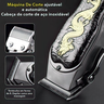Maquina Corte Cabelo Profissional Dragao Chines 8 Pentes - 9