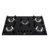Cooktop 5 Bocas Askoi Preto à Gás GLP Superautomático - 1