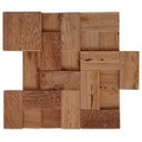 Ver imagem 4 de Mosaico de Madeira Angelim 30x30 - Revestimentos Decoração Parede