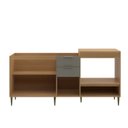 Ver imagem 4 de Balcão para Pia e Cooktop 190cm 4 Portas 2 Gaveta Alice