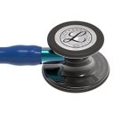 Ver imagem 3 de Estetoscopio 3m Littmann Cardiology Iv 6202 Azul com Espelhado e Conector Azul