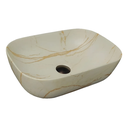 Ver imagem 4 de Cuba Apoio Evier Ivory Marble Banheiro Lavabo Marmorizado