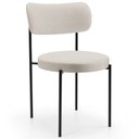 Ver imagem 3 de Mesa Valência com 06 Cadeiras para Sala de Jantar Louise L02 Linho Cru - Lyam Decor