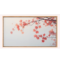 Ver imagem 2 de Quadro Decorativo N°161 70x40cm - Panorâmico Botânico - Bordo Japonês Minimalista - Rollflex