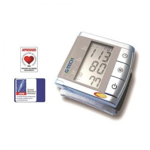 Aparelho de Pressão Digital Automático Pulso Bp3bk1 G-tech