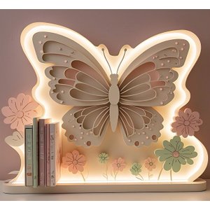 Prateleira Iluminada Borboleta