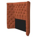 Ver mais imagens de Kit Cabeceira e Calçadeira Baú Solteiro Everest P02 90cm para Cama Box Suede Terracota