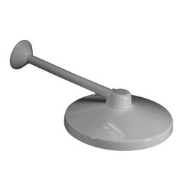 CHUVEIRO DUCHA FRIA GRANDE EM POLIPROPILENO CINZA - 1