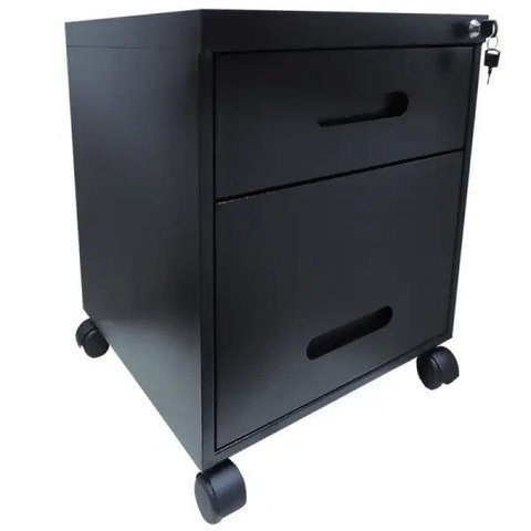 Arquivo Gaveteiro Volante 1 Gaveta 1 Pasta Cinza - Ultra Móveis