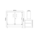 Ver imagem 4 de Armário de Aço Baixo Preto - Ultra Móveis