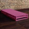 Cama de Pallet Single - Roxo - Solteiro - 1